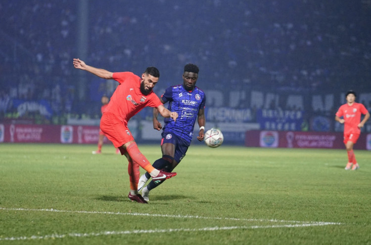 Dua Gol Angkat Motivasi Abel Camara Bawa Arema FC Juara