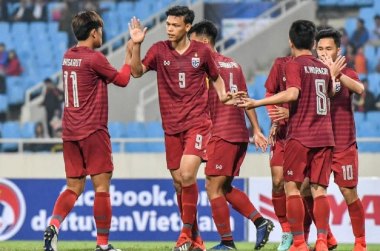 Timnas Thailand U-23 Sikat Brunei 8-0 Usai Gebuk Indonesia 4-0