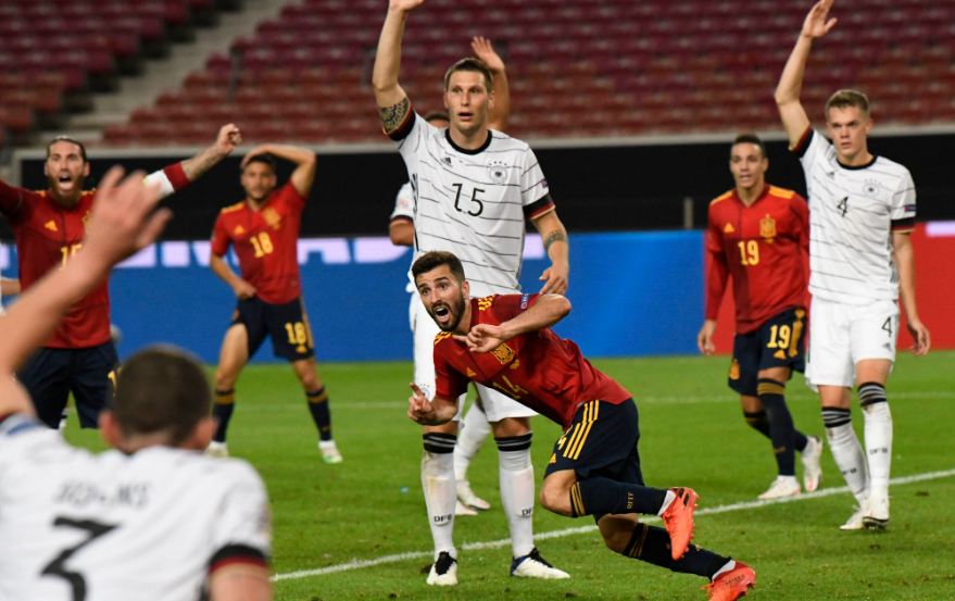Hasil Laga UEFA Nations League: Jerman Diimbangi Spanyol, Ukraina Tekuk Swiss