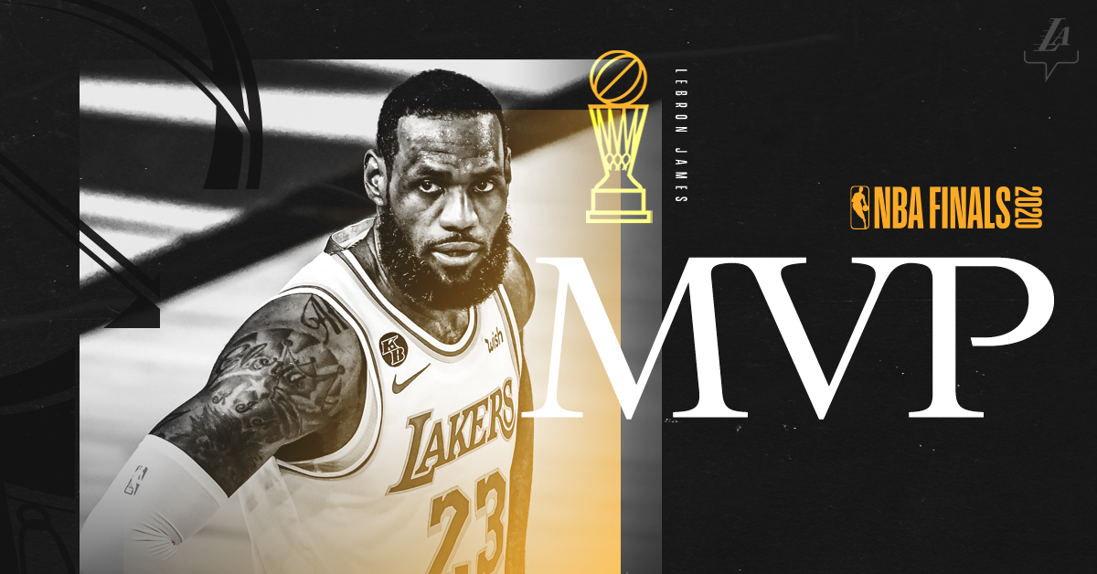 Bawa LA Lakers Juara, LeBron James Sabet Gelar MVP