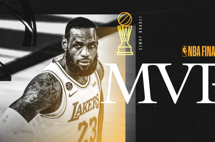 Bawa LA Lakers Juara, LeBron James Sabet Gelar MVP