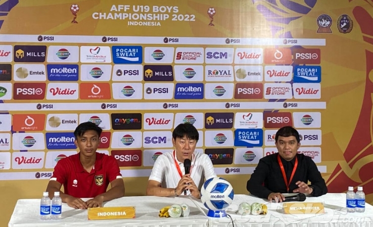 Shin Tae-yong Ungkap Alasan Timnas Indonesia U-19 Tampil Beda Kontra Filipina