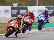 Warm-Up MotoGP Valencia: Marquez-Vinales Kompetitif, Rossi Terpuruk
