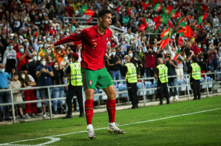 Hasil Kualifikasi Piala Dunia 2022: Cristiano Ronaldo Bintang Kemenangan Portugal, Inggris Tertahan