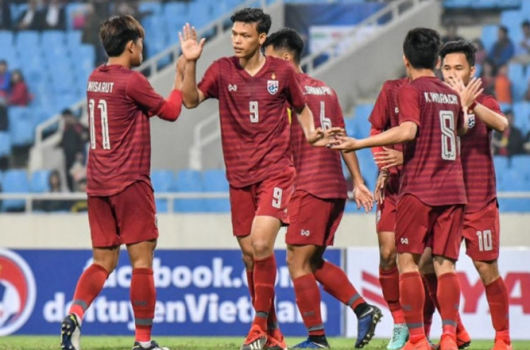 Jumpa Timnas Indonesia U-23 di Merlion Cup 2019, Skuat Thailand Berubah Banyak