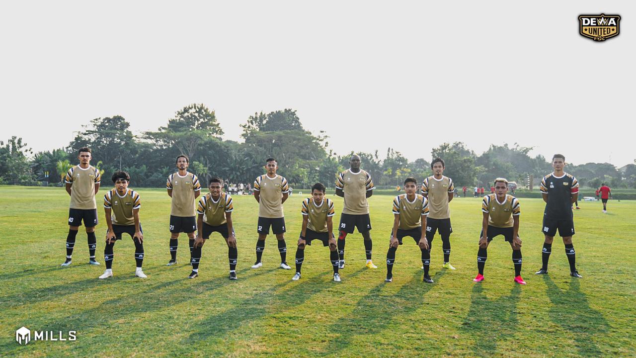 Dewa United FC Tahan Imbang Barito Putera pada Laga Uji Coba Kedua