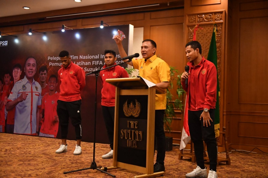 Ketum PSSI Ajak Masyarakat Tanah Air Doakan Timnas Juara Piala AFF 2020