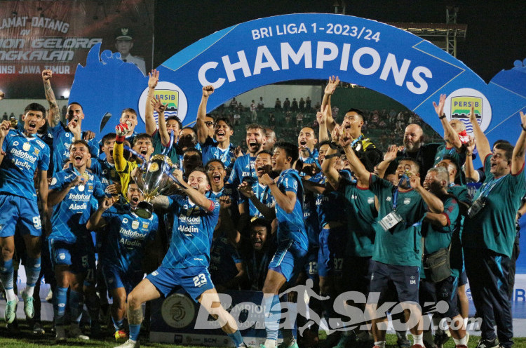 Galeri Foto: Persib Bandung Juara Liga 1 2023/2024