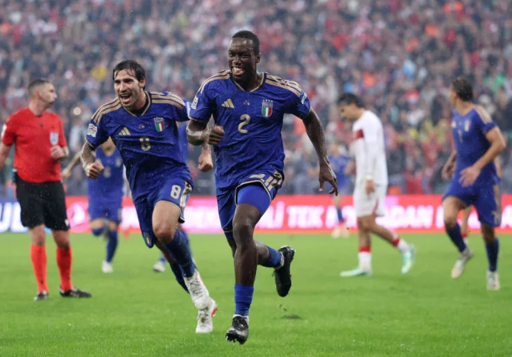 Hasil UEFA Nations League: Italia Pesta Gol, Prancis Menang Dramatis
