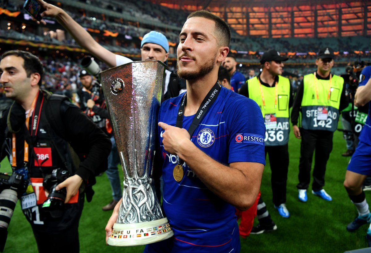 Liga Europa 2018-2019, Kado Perpisahan Sempurna Eden Hazard