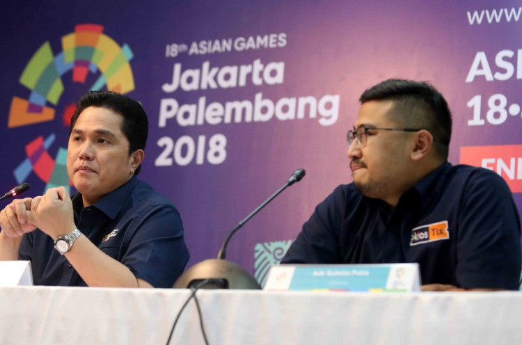 Erick Thohir: Tak Ada Pembagian Tiket Gratis Asian Games 2018