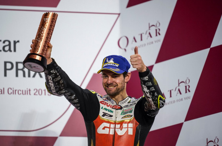 Cal Crutchlow, Tulang Pergelangan Kaki Patah Bulan Oktober, tapi Naik Podium MotoGP Qatar Bulan Maret 
