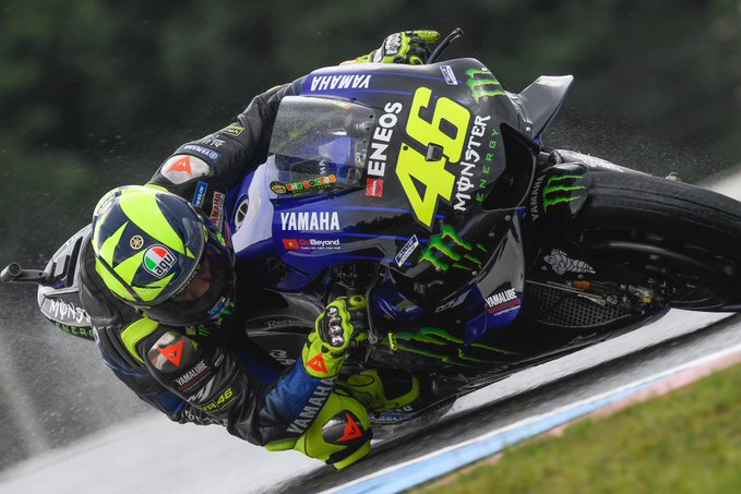 Unggul Dua Detik Saat Raih Pole Position MotoGP Rep. Ceko, Rossi Puji Marquez