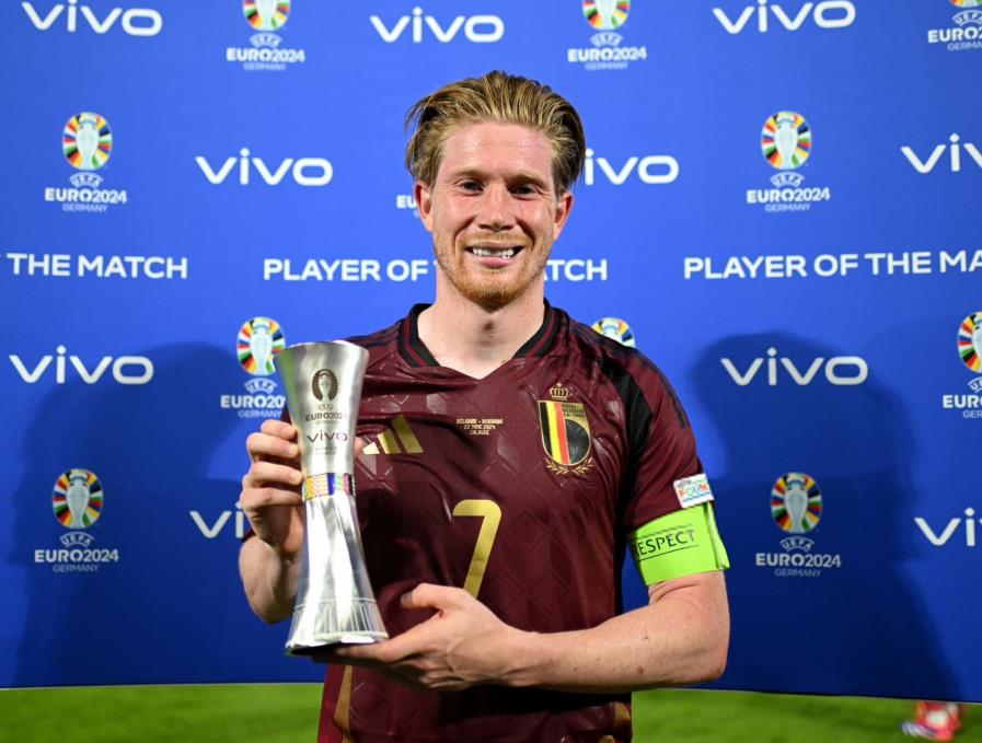 Bintang Laga Belgia Vs Rumania: Kevin De Bruyne, Pemain Kunci The Red Devils