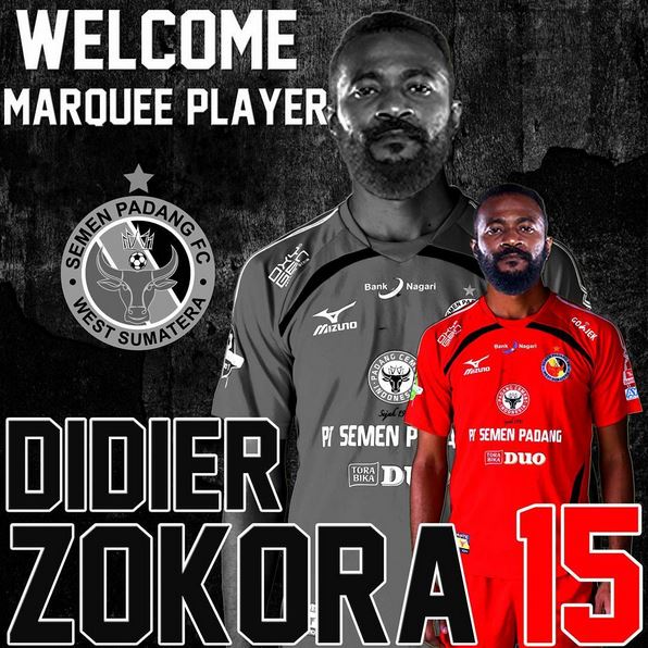 Didier Zokora Resmi Berstatus Marquee Player Semen Padang