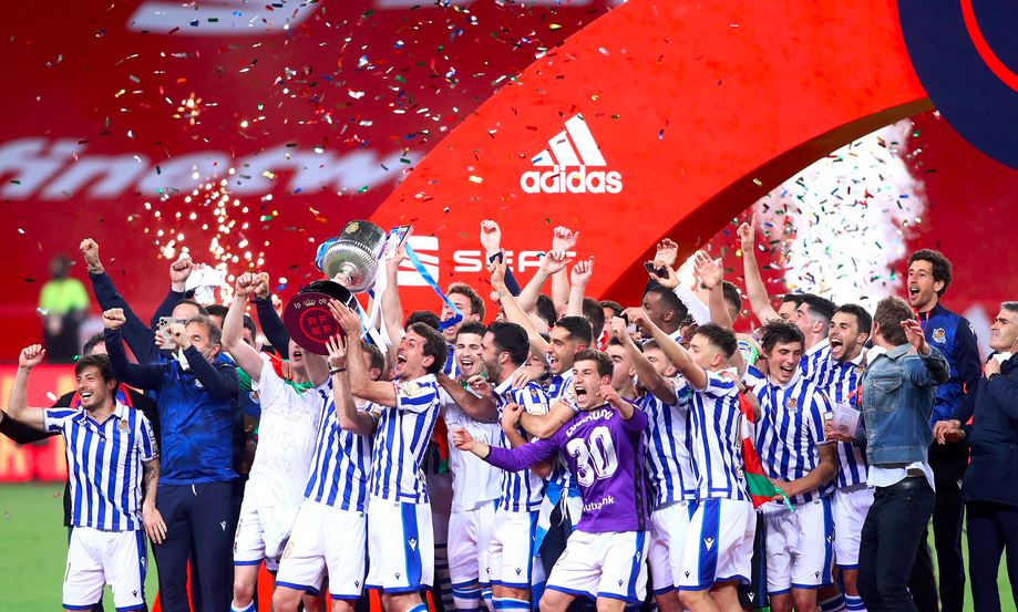 Juara Copa del Rey, Real Sociedad Akhiri Penantian 34 Tahun