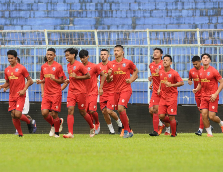 Arema FC Meliburkan Tim Menyambut Bulan Ramadan