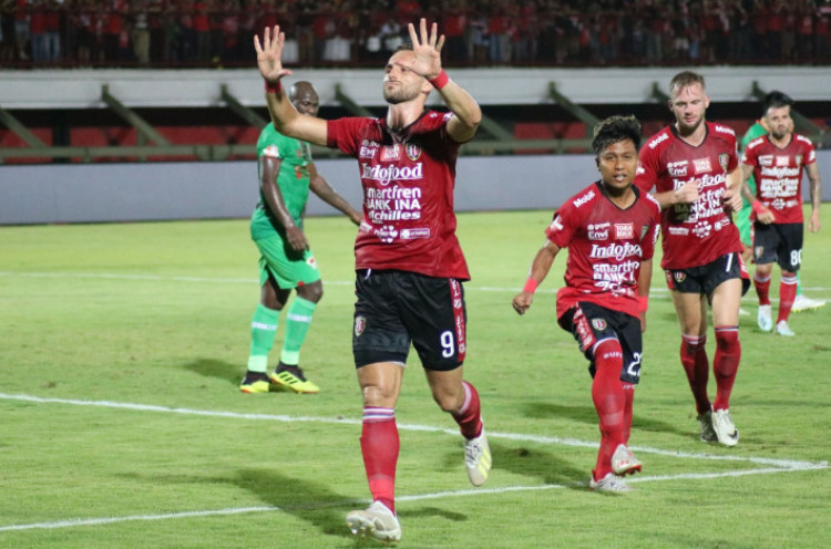 Terima Surat dari Buriram United, Bali United Tak Lepas Ilija Spasojevic