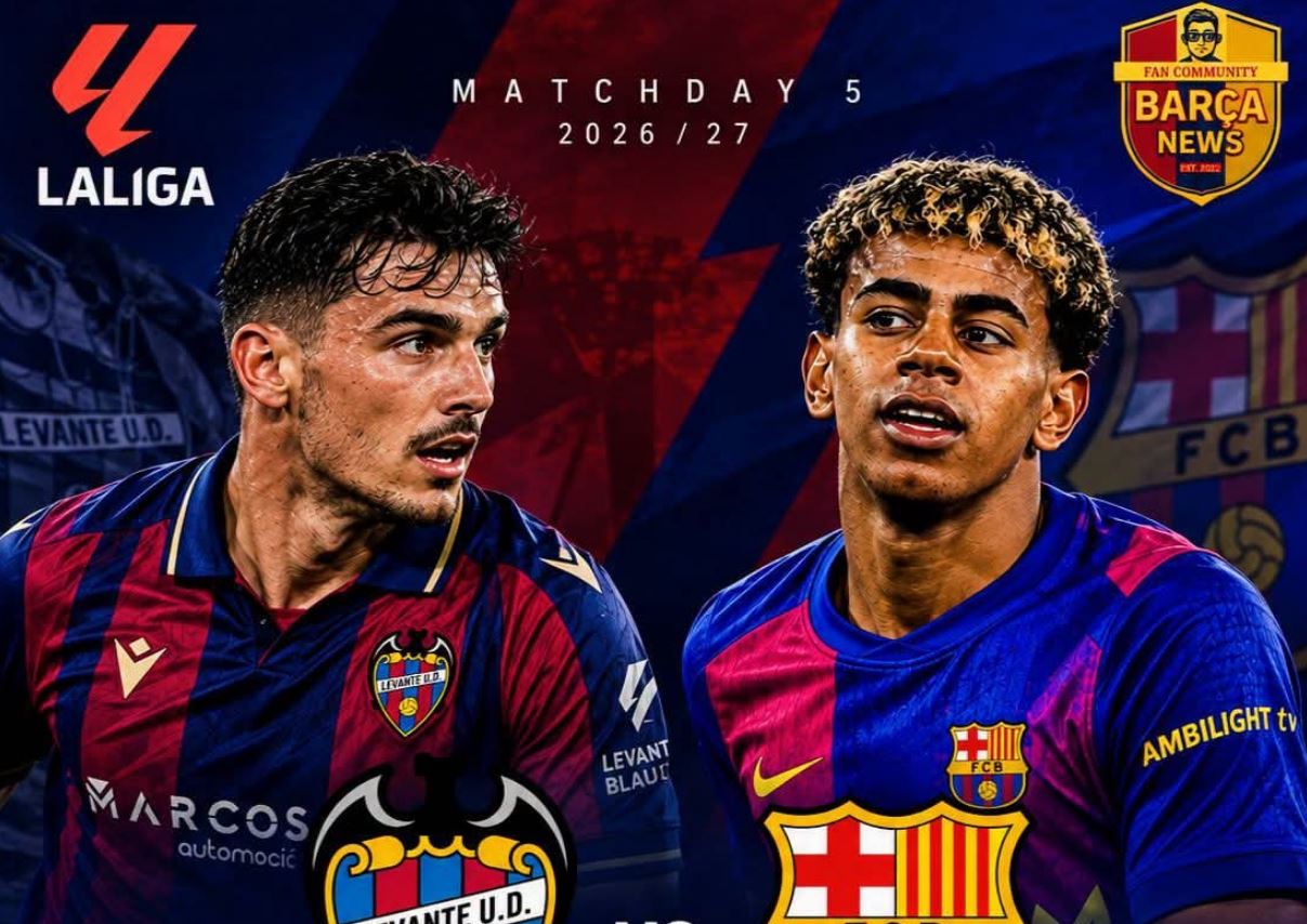 Hadapi Barcelona yang Tengah on Fire, Levante Tak Gentar
