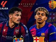 Hadapi Barcelona yang Tengah on Fire, Levante Tak Gentar