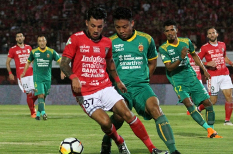 Bali United 3-4 Sriwijaya FC: Duel Seru Berakhir Manis untuk Tamu