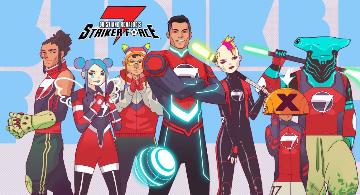 Cristiano Ronaldo Luncurkan Serial Animasi dan Komik Striker Force 7