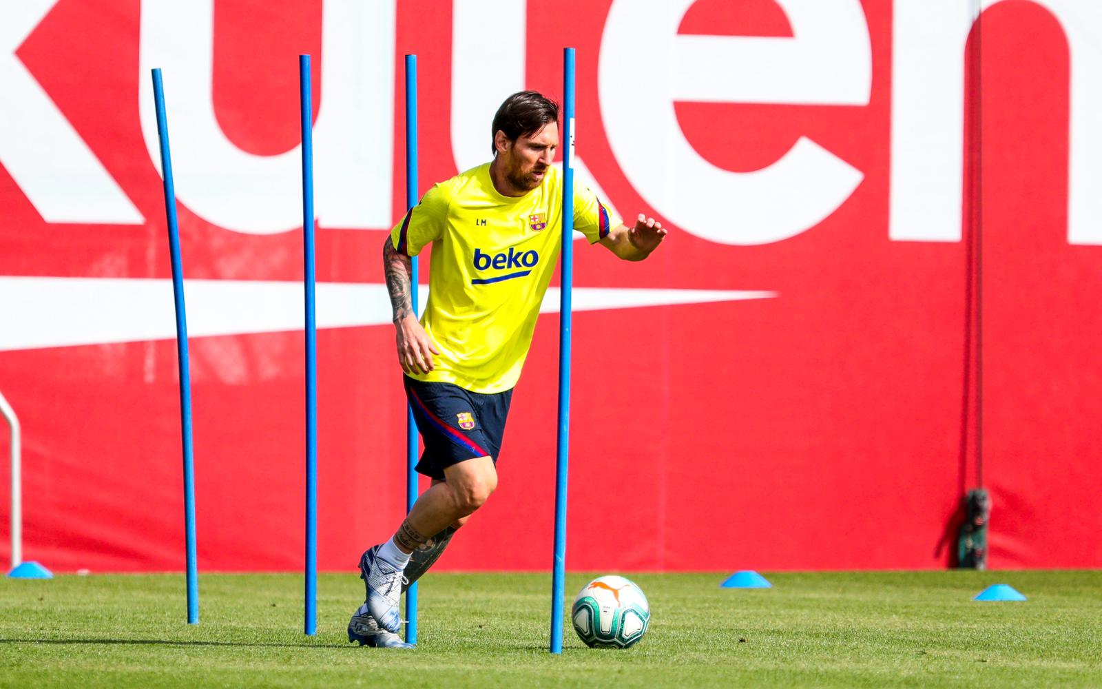 Setelah 56 Hari, Barcelona Kembali Jalani Latihan