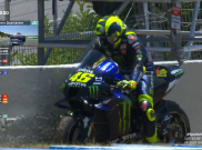 Dapat Kode Merah dari Dasbor, Valentino Rossi Pilih Menepi