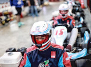 Pembalap Formula Asia dan Bintang Satria Muda Adu Cepat di Lintasan Gokart