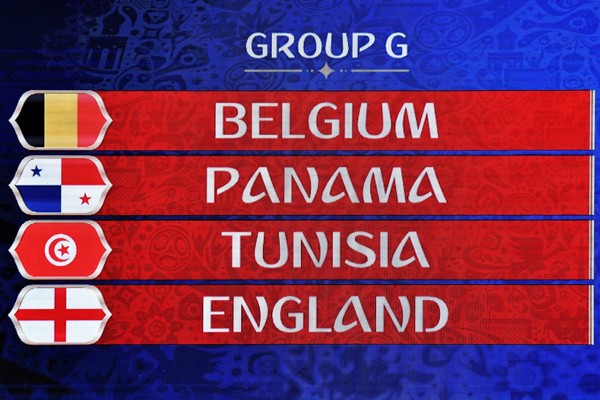 Jadwal Lengkap Grup G Piala Dunia 2018
