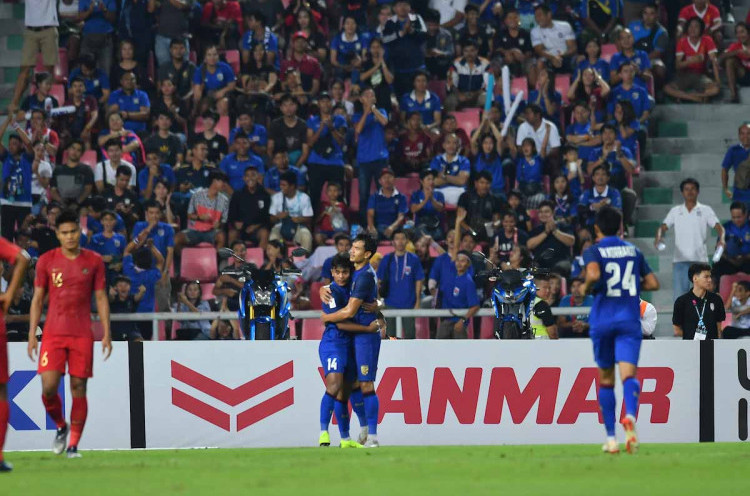Thailand 4-2 Timnas Indonesia, Peluang Skuat Garuda ke Semifinal Sangat Berat