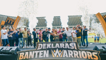 Galeri Foto: Deklarasi Dewa United FC Menjadi 'Banten Warriors'