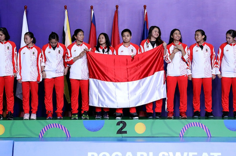 SEA Games 2019: Medali Perak Bulu Tangkis Beregu Putri Indonesia Sesuai Target