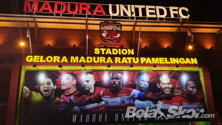 Gagal Bermarkas di Sidoarjo, Madura United Kembali ke Stadion Pamekasan