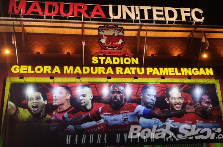 Gagal Bermarkas di Sidoarjo, Madura United Kembali ke Stadion Pamekasan
