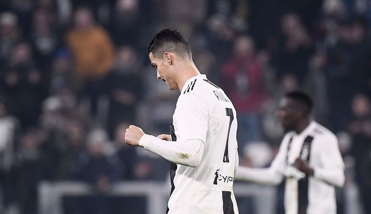 Juventus 1-0 Inter Milan, Tembakan Ke-100 Cristiano Ronaldo