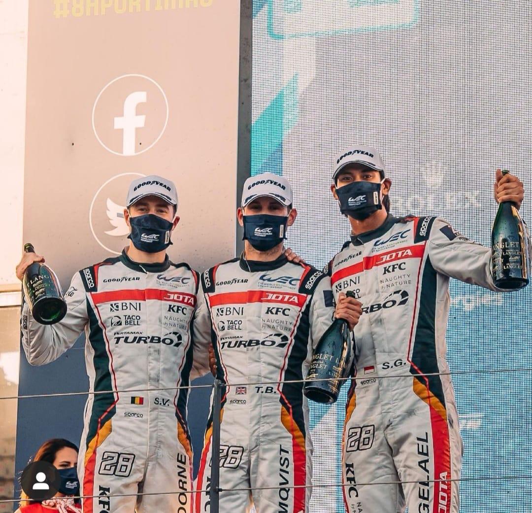Sean Gelael Naik Podium Lagi
