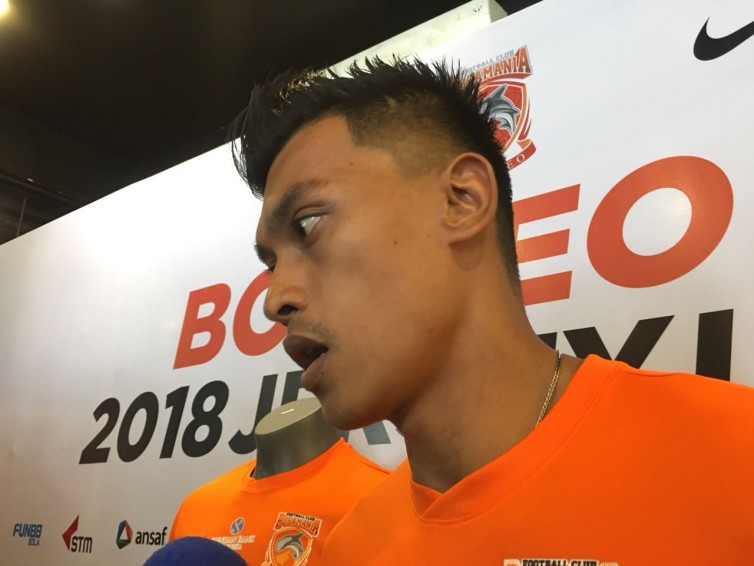 Penyerang Borneo FC Yakin Striker Lokal Bersaing di Liga 1 2018