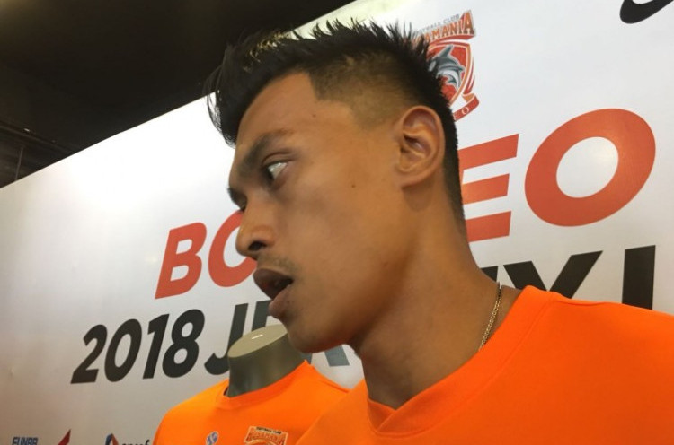 Penyerang Borneo FC Yakin Striker Lokal Bersaing di Liga 1 2018