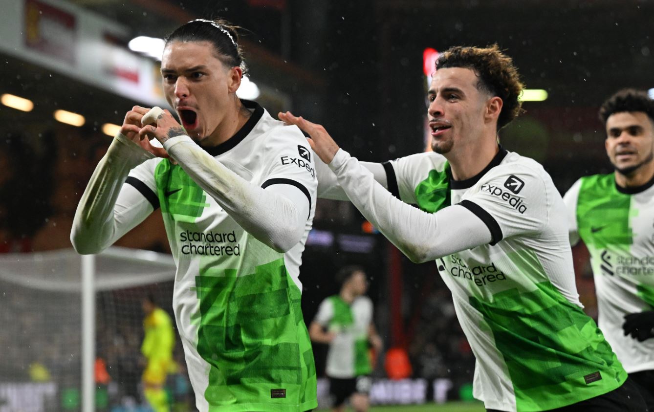 Bournemouth 0-4 Liverpool: The Reds Menjauh di Puncak Klasemen