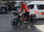 Kisah Heroik Pemuda Asal Mesir Bersepeda Menuju Rusia demi Piala Dunia