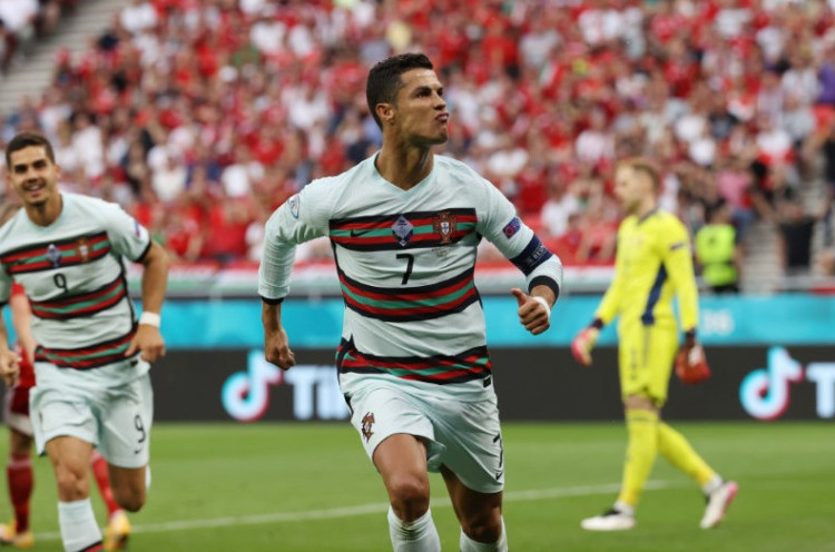 Piala Eropa 2020: Hasil Perempat Final Bikin Cristiano Ronaldo Tersenyum