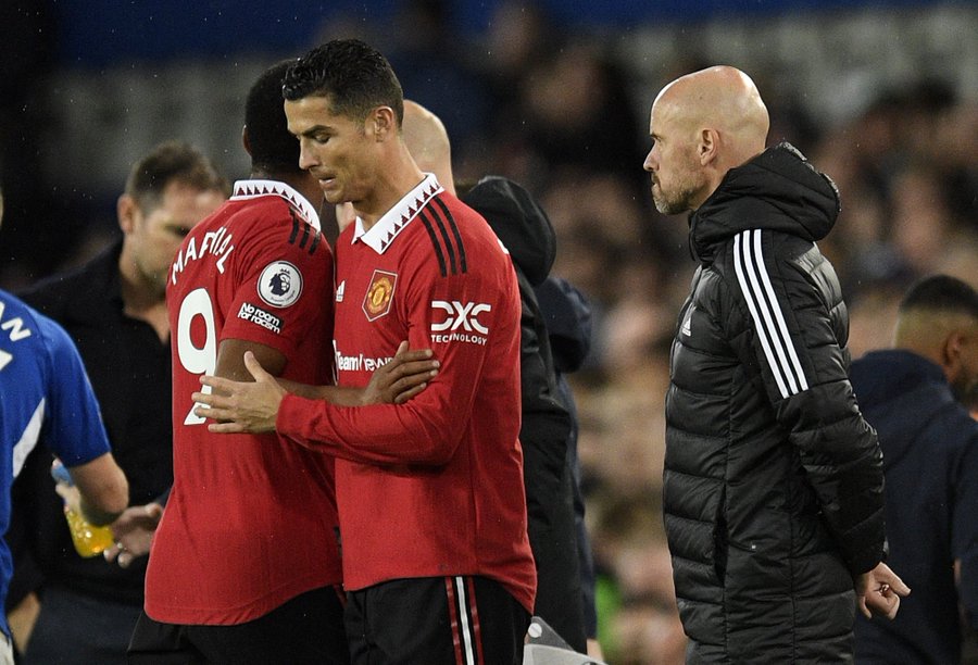 Wayne Rooney Kebagian Jatah Disemprot Cristiano Ronaldo