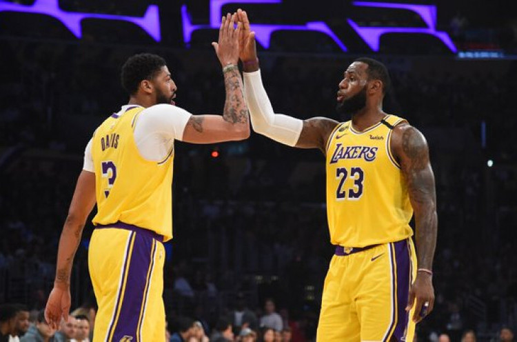 Pelatih Lakers Berharap LeBron James dan Anthony Davis Menangi Gelar Individu