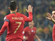 Statistik Menarik Laga Kedelapan Grup Kualifikasi Piala Eropa 2020, Cristiano Ronaldo Cetak Gol ke-700