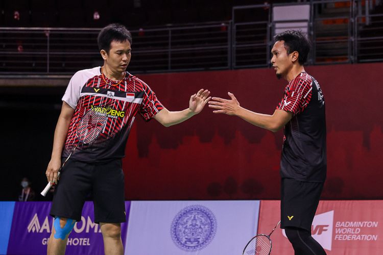 Tumbang di Semifinal, Ahsan/Hendra Kalah Bugar