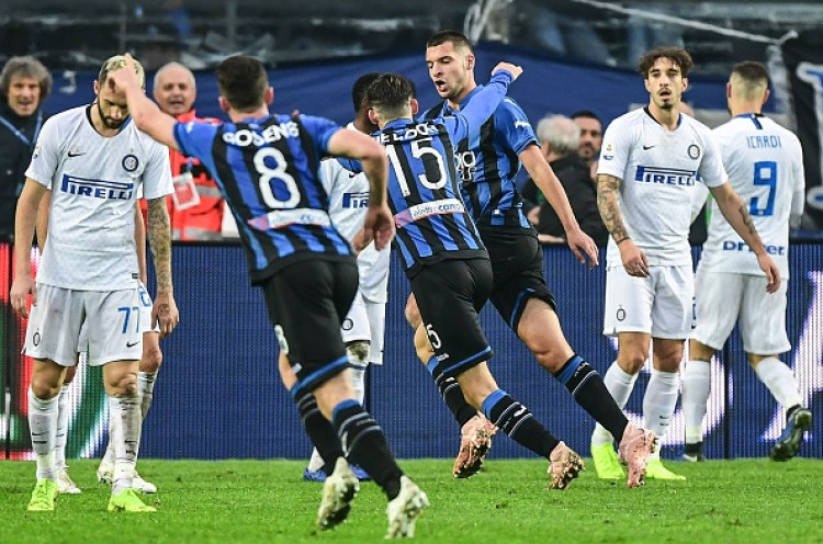Atalanta 4-1 Inter Milan: Nerazzurri Hancur Lebur di Bergamo