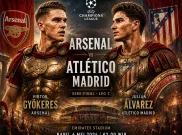 Superkomputer Ungkap Prediksi Hasil Arsenal vs Atletico Madrid: The Gunners Unggul Jauh