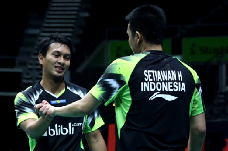 Melaju ke Final Indonesia Open 2019, Ahsan/Hendra Lampaui Ekspektasi