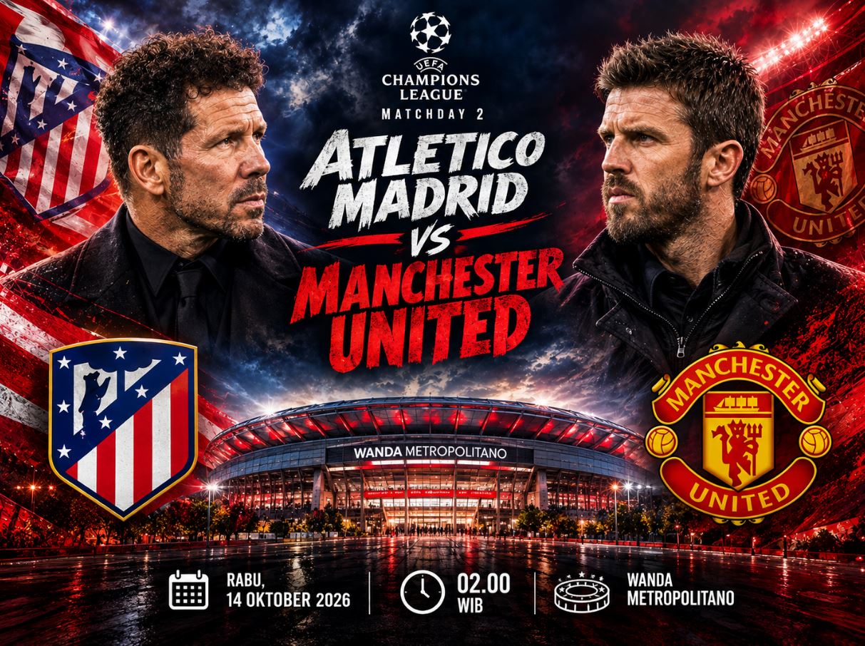 Prediksi Skor dan Link Live Streaming Atletico vs Manchester United: Misi Sulit Setan Merah